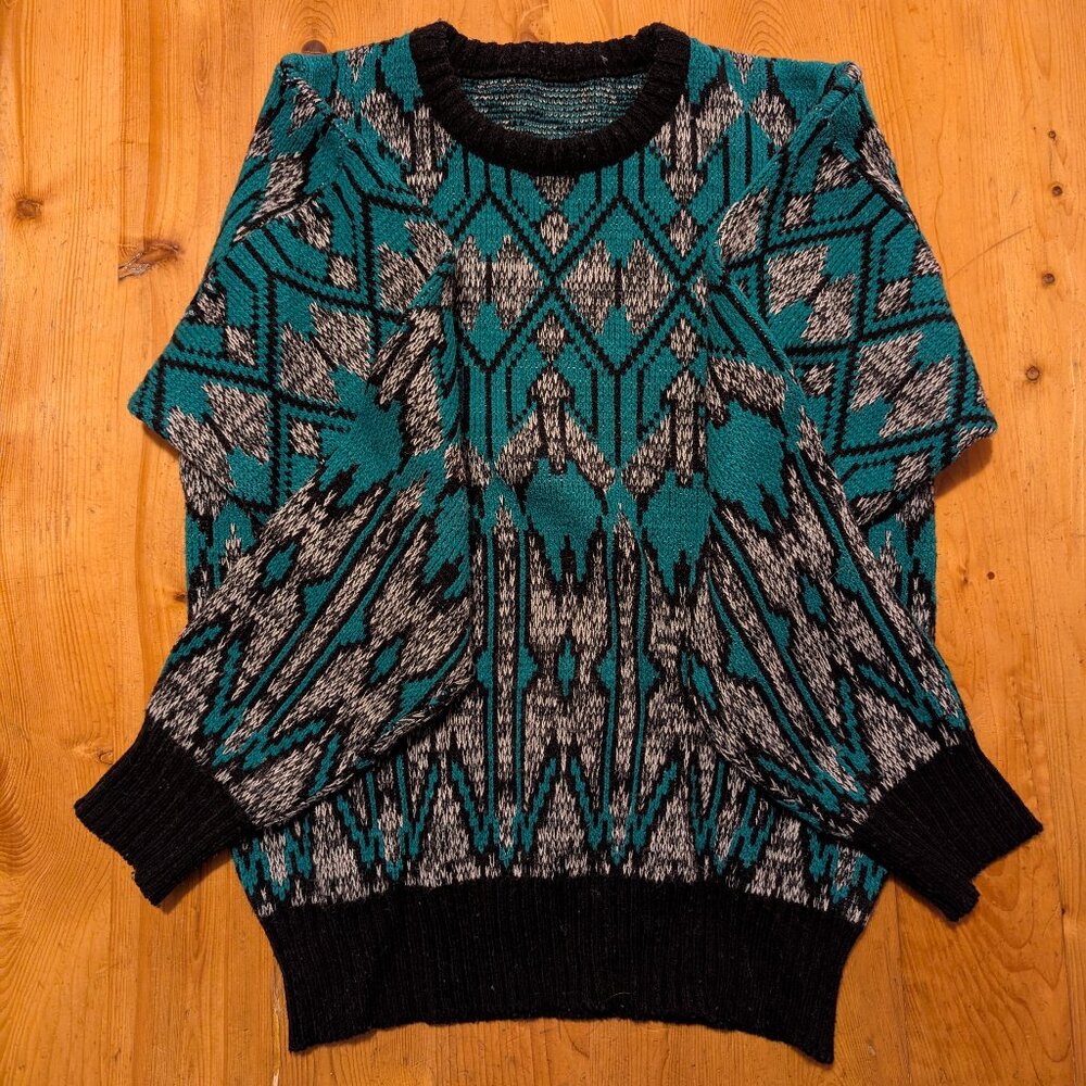 Funky acrylic sweater